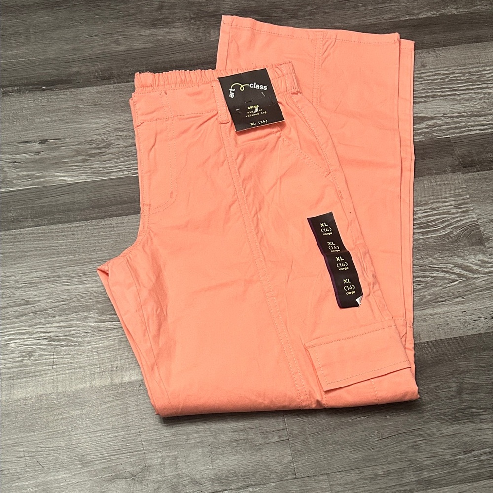 Faded Glory Coral Cargo Pants